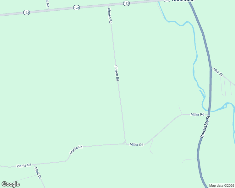 map of restaurants, bars, coffee shops, grocery stores, and more near 44-190 Dineen Road in Constable
