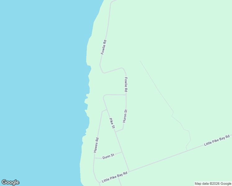map of restaurants, bars, coffee shops, grocery stores, and more near 109 Pike Street in Lion's Head
