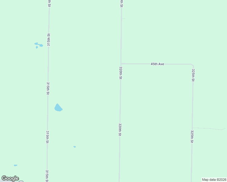 map of restaurants, bars, coffee shops, grocery stores, and more near 438 320th Street in Knapp