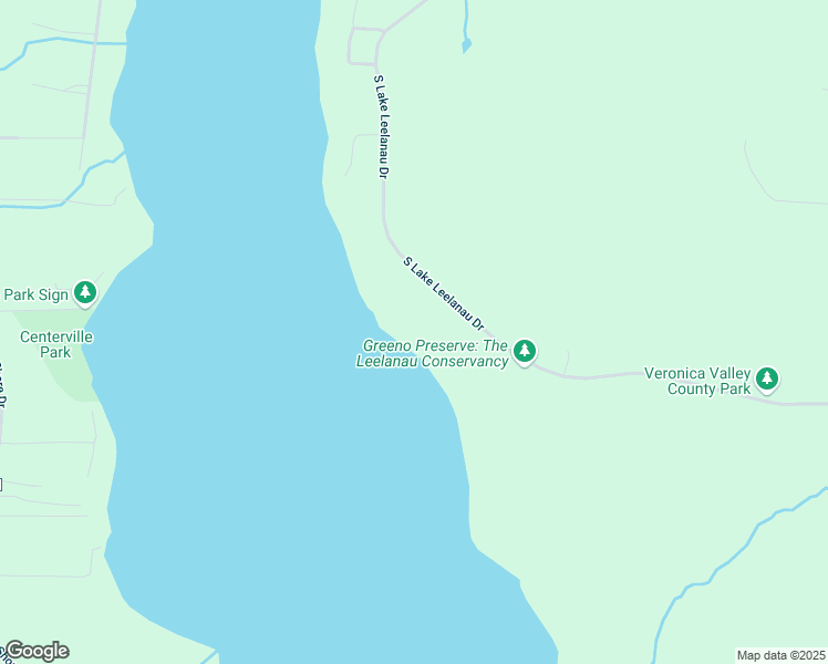 map of restaurants, bars, coffee shops, grocery stores, and more near 4046 S Lake Leelanau Dr in Lake Leelanau