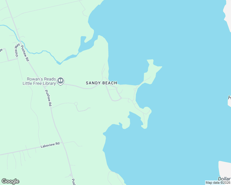 map of restaurants, bars, coffee shops, grocery stores, and more near 139 Sandy Beach Road in Glenburn