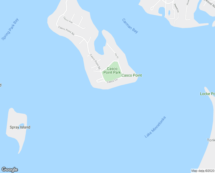 map of restaurants, bars, coffee shops, grocery stores, and more near 3155 Casco Circle in Wayzata