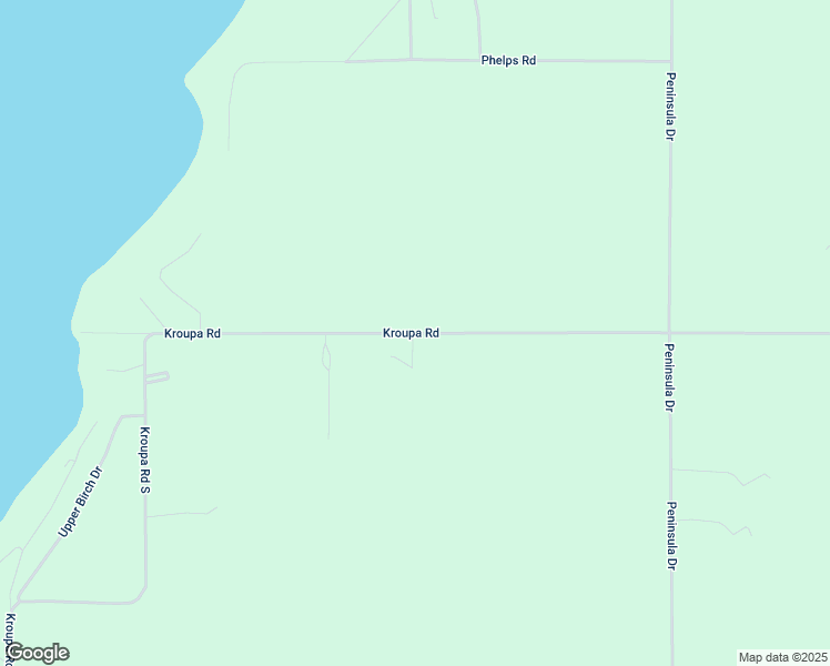 map of restaurants, bars, coffee shops, grocery stores, and more near 8326 Kroupa Road in Traverse City