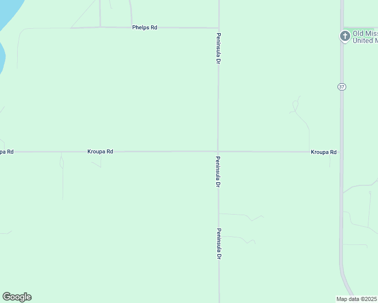 map of restaurants, bars, coffee shops, grocery stores, and more near 8326-15784 Kroupa Road in Traverse City