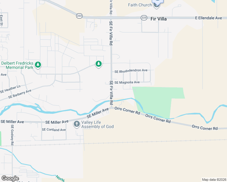 map of restaurants, bars, coffee shops, grocery stores, and more near 840 Southeast Fir Villa Road in Dallas