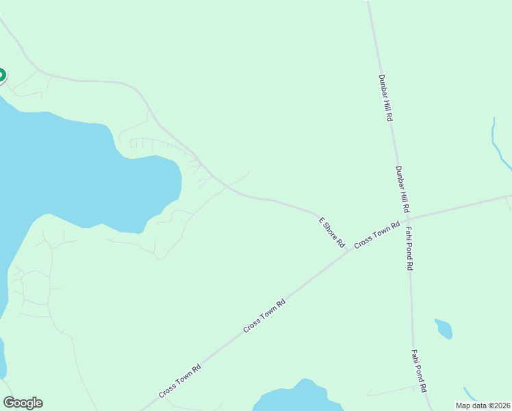 map of restaurants, bars, coffee shops, grocery stores, and more near 52 East Shore Road in Embden