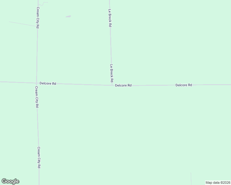 map of restaurants, bars, coffee shops, grocery stores, and more near 3689 Delcore Road in Oconto