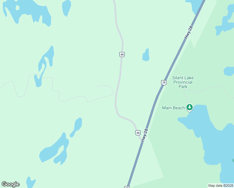 map of restaurants, bars, coffee shops, grocery stores, and more near 1130 Haliburton County Road 48 in Harcourt