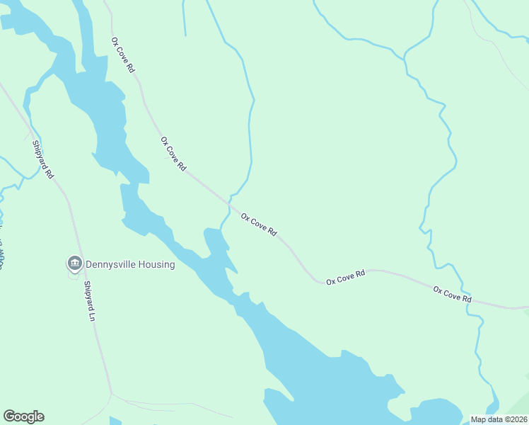map of restaurants, bars, coffee shops, grocery stores, and more near Ox Cove Road in Pembroke