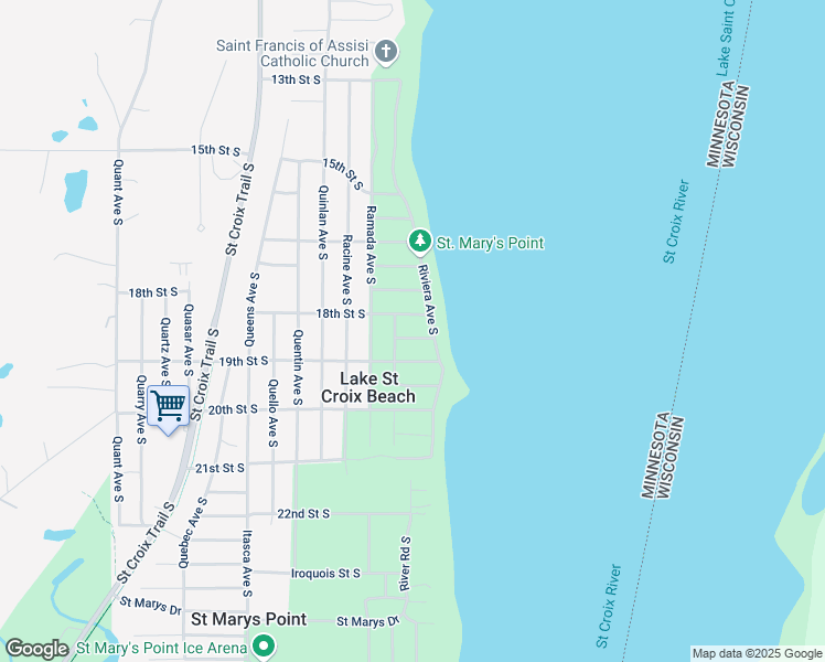 map of restaurants, bars, coffee shops, grocery stores, and more near 1860 Riviera Avenue South in Lakeland