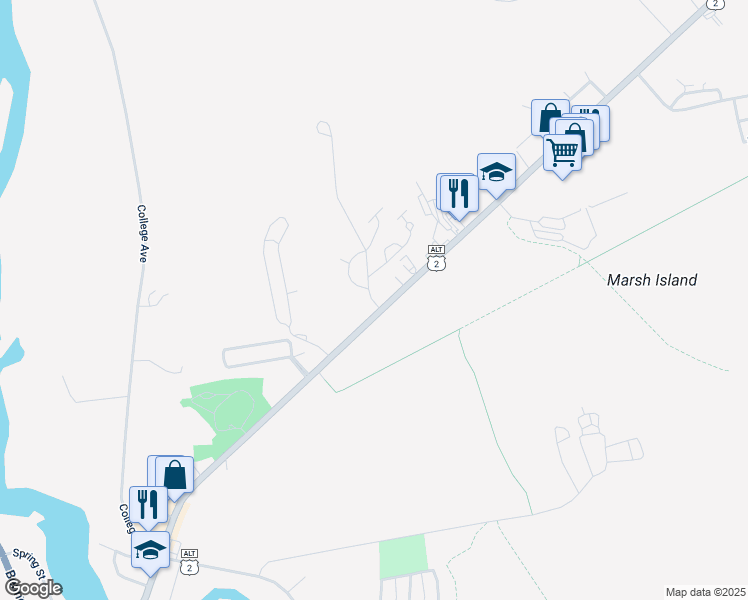map of restaurants, bars, coffee shops, grocery stores, and more near 614 Stillwater Avenue in Old Town