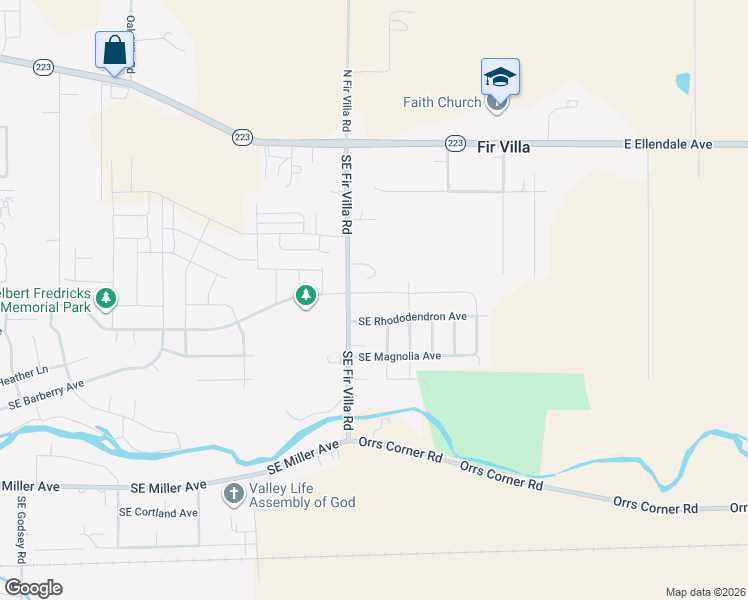 map of restaurants, bars, coffee shops, grocery stores, and more near 2045 Southeast Academy Street in Dallas