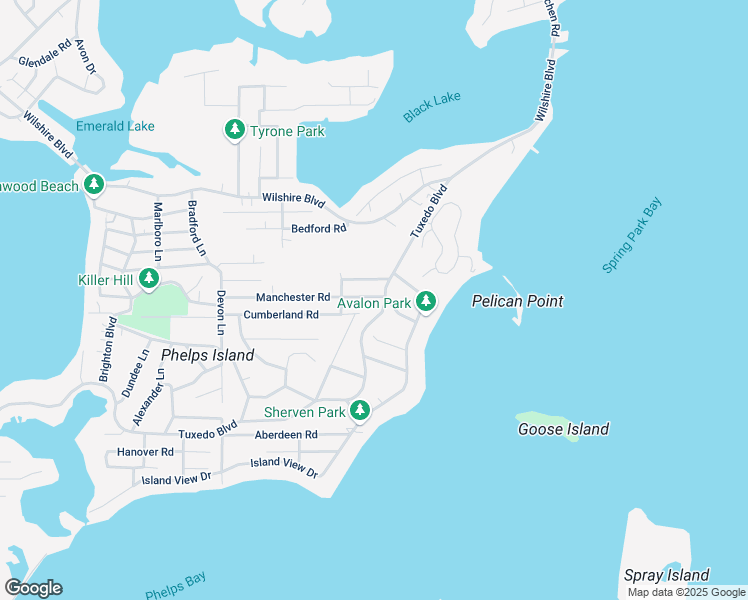 map of restaurants, bars, coffee shops, grocery stores, and more near 4519 Manchester Road in Mound