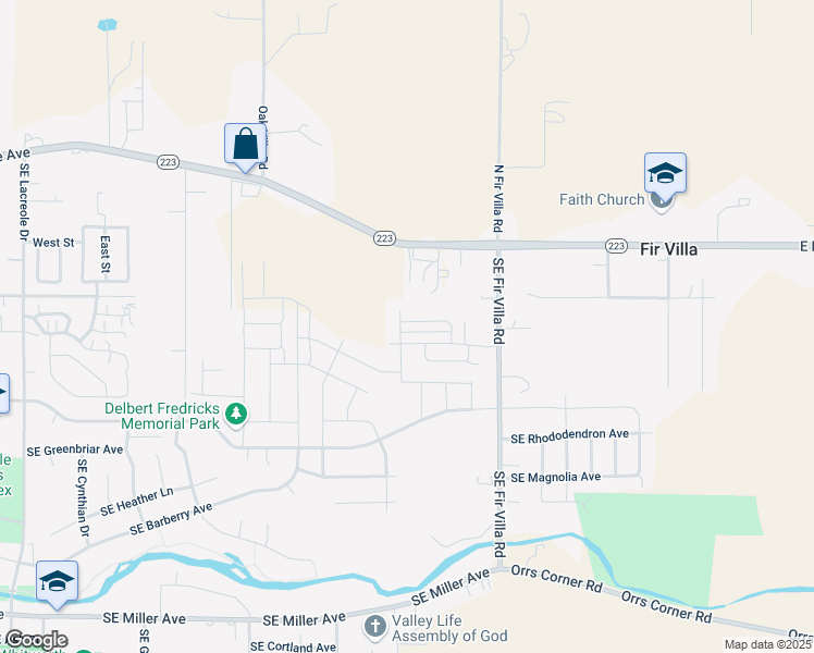 map of restaurants, bars, coffee shops, grocery stores, and more near 1825 East Ellendale Avenue in Dallas