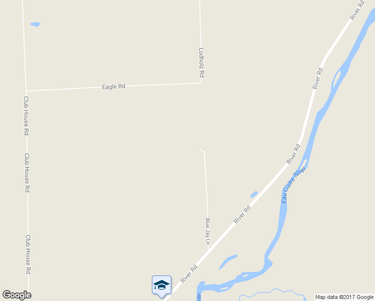 map of restaurants, bars, coffee shops, grocery stores, and more near R3226 Blue Jay Lane in Ringle