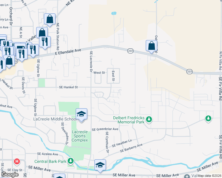 map of restaurants, bars, coffee shops, grocery stores, and more near 78 Greenway Drive in Dallas