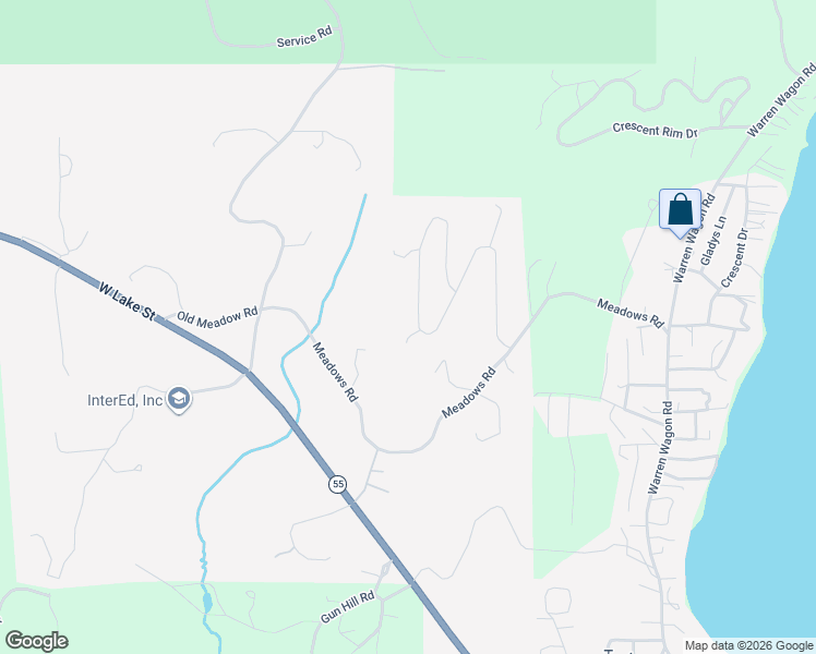 map of restaurants, bars, coffee shops, grocery stores, and more near 1623 Lakeridge Drive in McCall