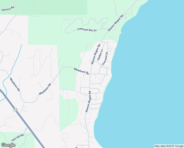 map of restaurants, bars, coffee shops, grocery stores, and more near 1695 Brooklawn in McCall