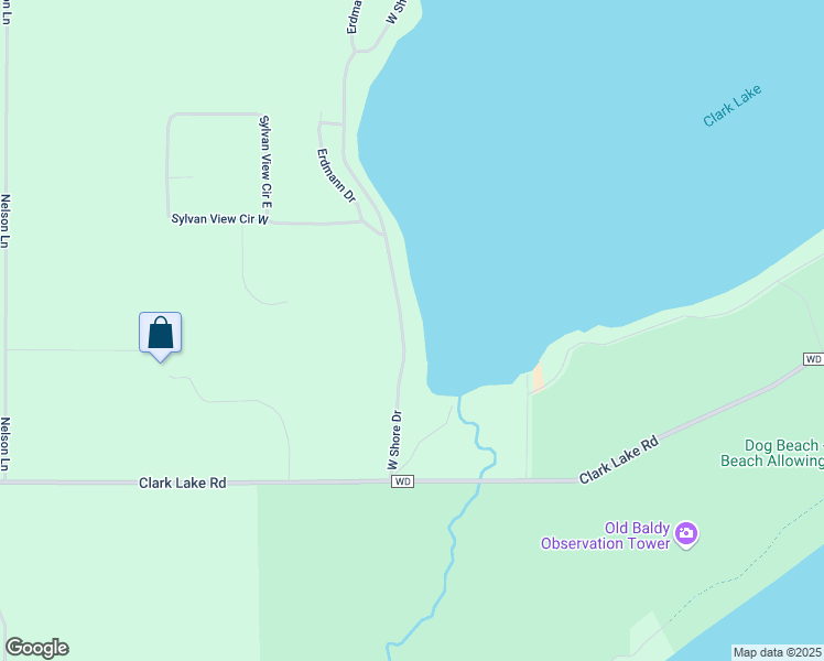 map of restaurants, bars, coffee shops, grocery stores, and more near 5280 West Shore Drive in Sturgeon Bay