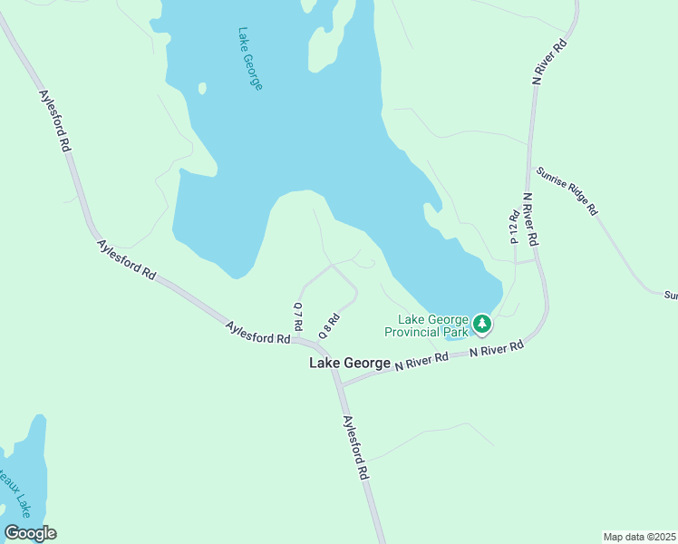 map of restaurants, bars, coffee shops, grocery stores, and more near Q 8 Road in Kings County