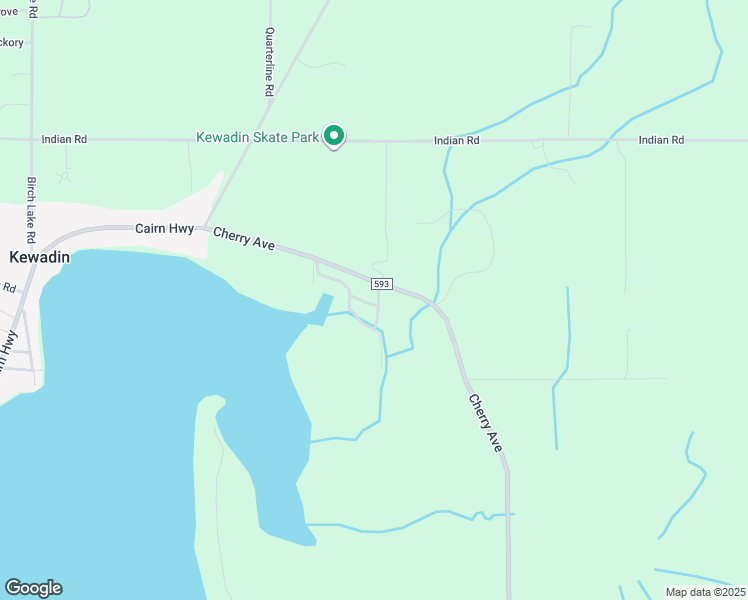 map of restaurants, bars, coffee shops, grocery stores, and more near 4675-5507 Cherry Avenue in Kewadin