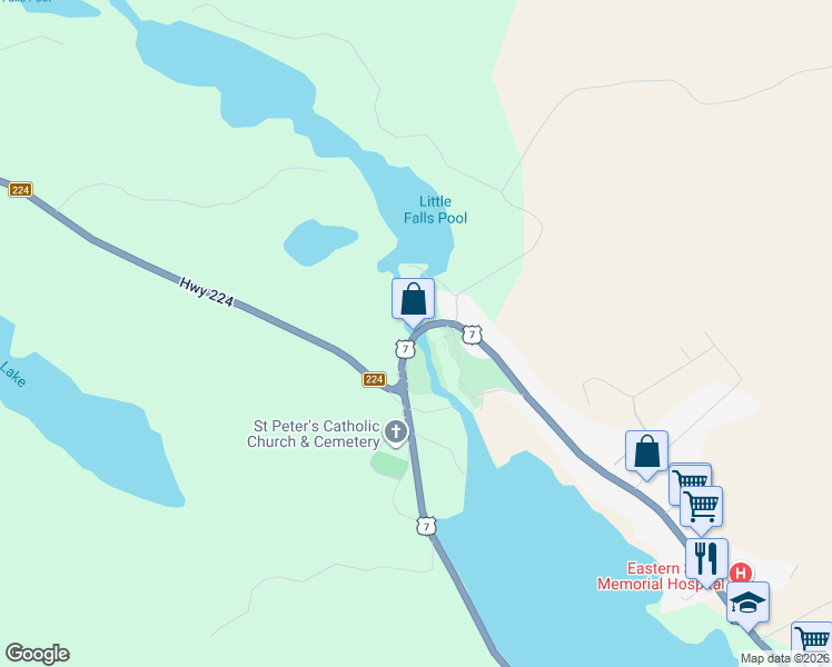 map of restaurants, bars, coffee shops, grocery stores, and more near in 