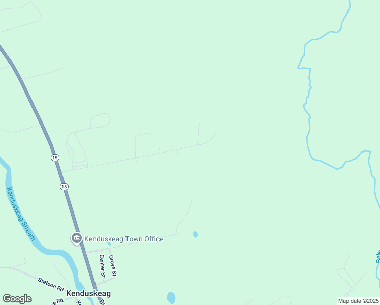 map of restaurants, bars, coffee shops, grocery stores, and more near 113 Ames Road in Kenduskeag