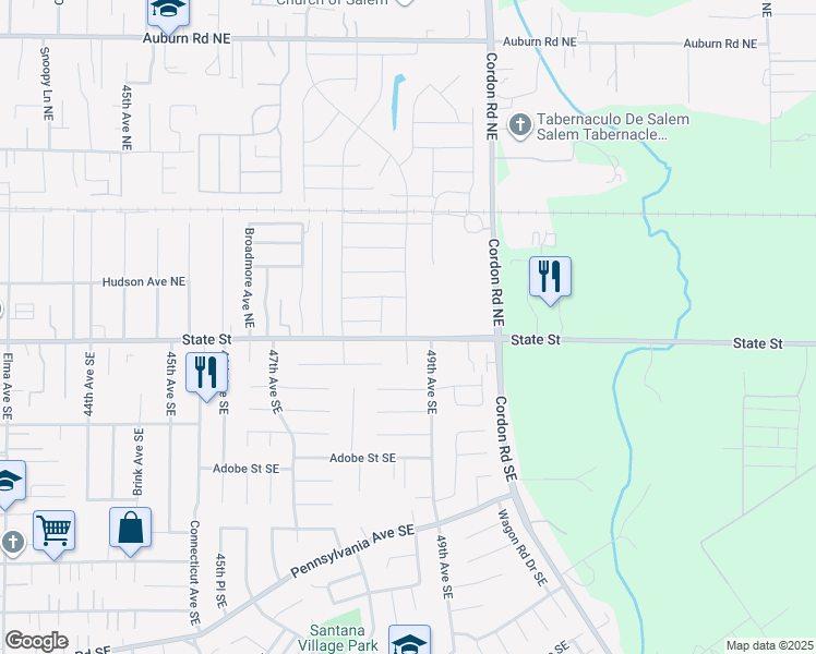 map of restaurants, bars, coffee shops, grocery stores, and more near in Four Corners
