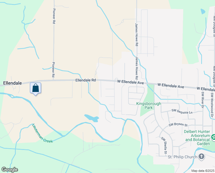 map of restaurants, bars, coffee shops, grocery stores, and more near 1654 Southwest Sagebush Court in Dallas