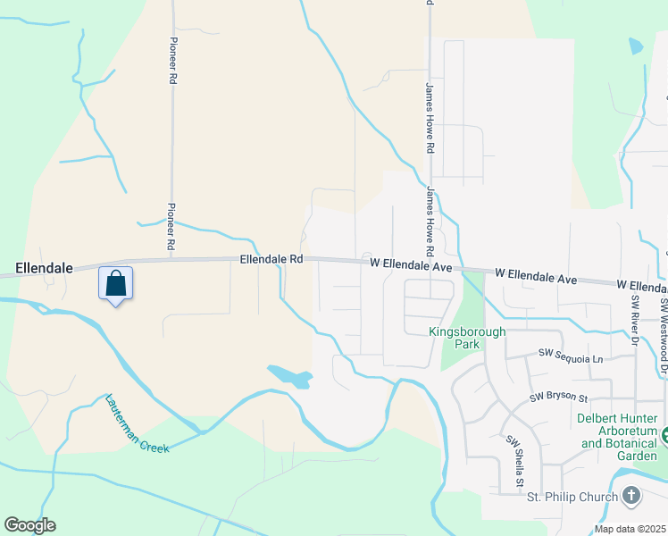 map of restaurants, bars, coffee shops, grocery stores, and more near 1654 Southwest Sagebush Court in Dallas
