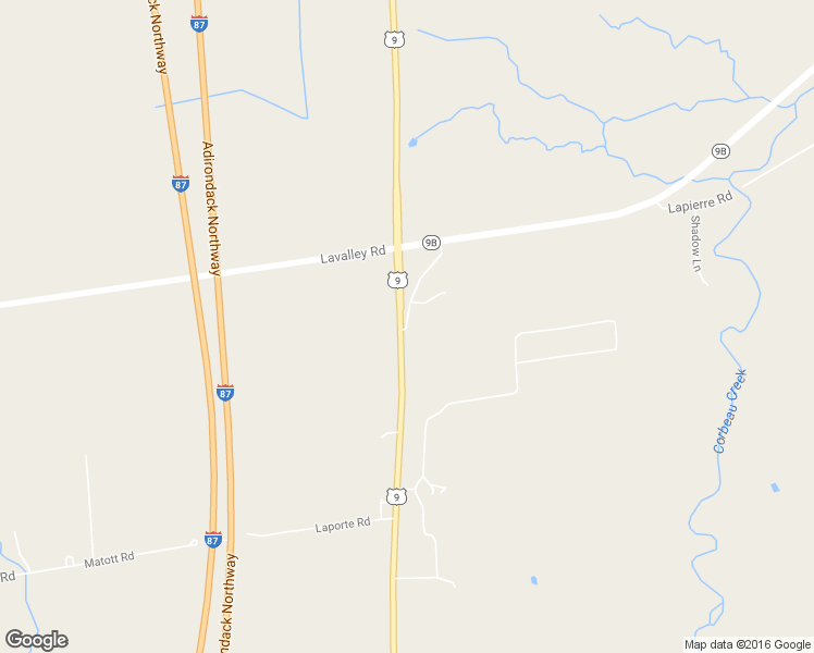 map of restaurants, bars, coffee shops, grocery stores, and more near 16 Honey Mooers Road in Champlain