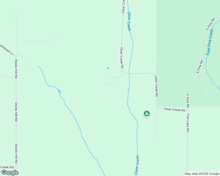 map of restaurants, bars, coffee shops, grocery stores, and more near 48212 Clear Creek Road in Halfway