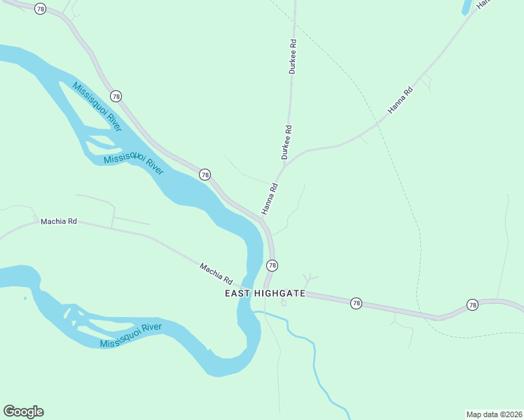 map of restaurants, bars, coffee shops, grocery stores, and more near 6507 Vermont 78 in Highgate