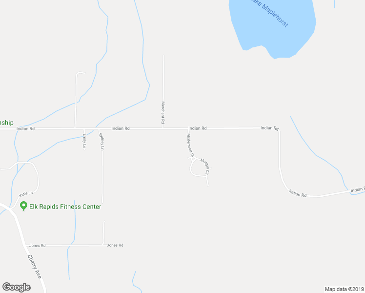 map of restaurants, bars, coffee shops, grocery stores, and more near 7206 Mcdermott Drive in Kewadin