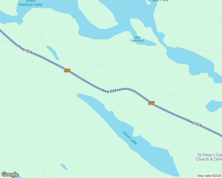 map of restaurants, bars, coffee shops, grocery stores, and more near 344 Highway 224 in Mooseland