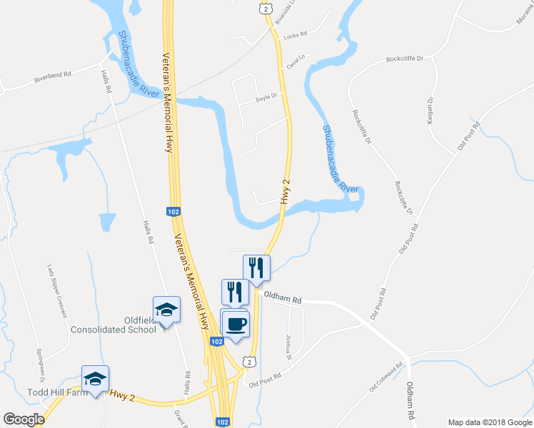 map of restaurants, bars, coffee shops, grocery stores, and more near 12 Buchanan Avenue in Enfield