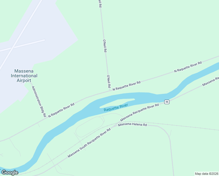 map of restaurants, bars, coffee shops, grocery stores, and more near 11-85 O'Neil Rd in Massena