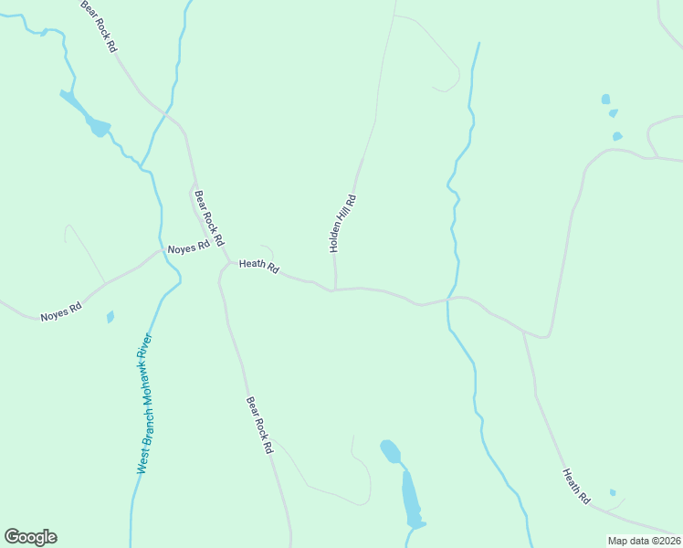 map of restaurants, bars, coffee shops, grocery stores, and more near Heath Road in Stewartstown
