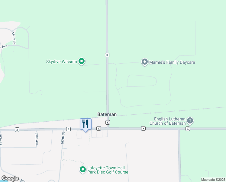 map of restaurants, bars, coffee shops, grocery stores, and more near 6171-6433 County Highway K in Chippewa Falls