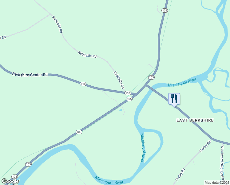 map of restaurants, bars, coffee shops, grocery stores, and more near 6610 Berkshire Center Road in Berkshire