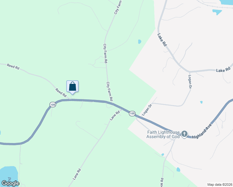 map of restaurants, bars, coffee shops, grocery stores, and more near 246 Vermont 105 in Newport