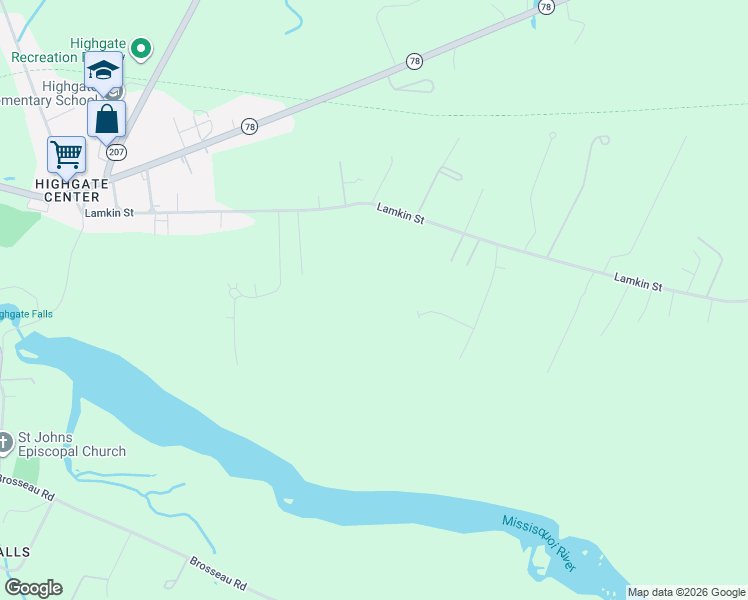 map of restaurants, bars, coffee shops, grocery stores, and more near 480 Hoague Drive in Highgate