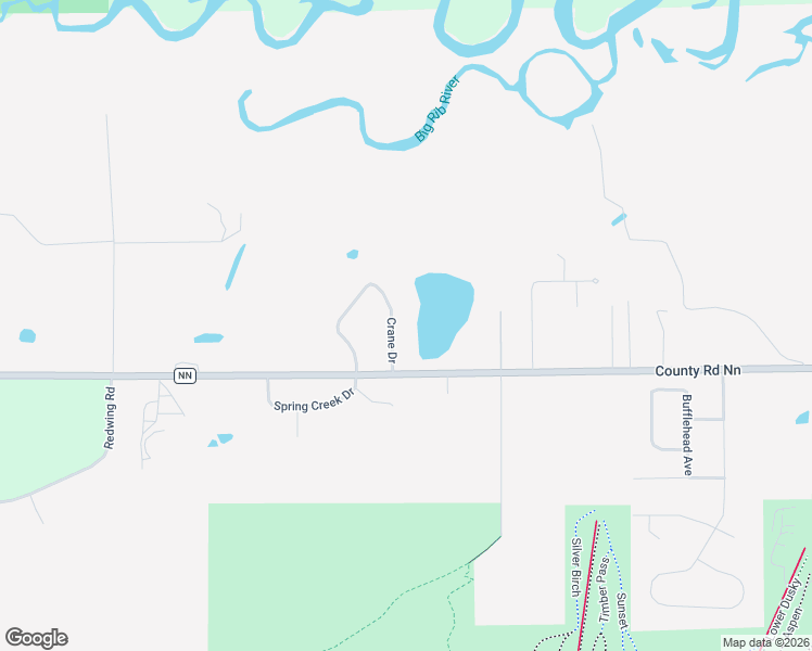 map of restaurants, bars, coffee shops, grocery stores, and more near 227841 Crane Drive in Wausau