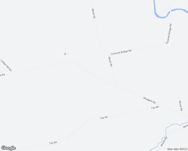 map of restaurants, bars, coffee shops, grocery stores, and more near 496 Mudgett Road in Levant