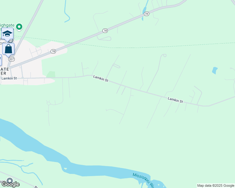 63 Rock Drive, Highgate VT Walk Score