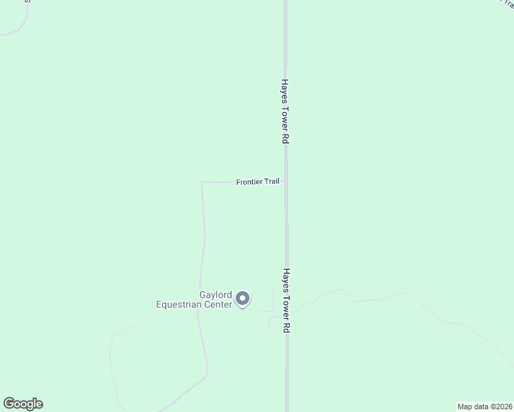 map of restaurants, bars, coffee shops, grocery stores, and more near 5583 Frontier Trail in Gaylord