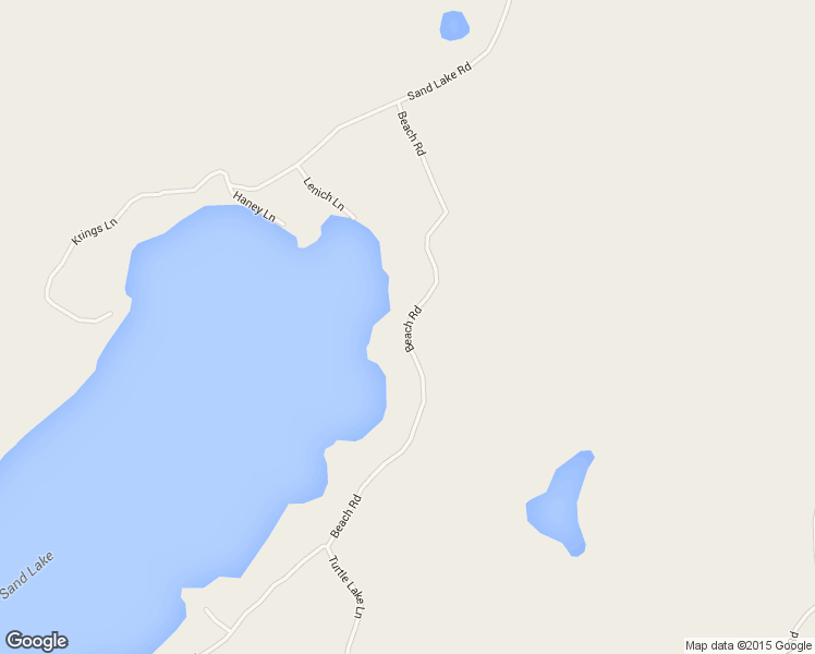 map of restaurants, bars, coffee shops, grocery stores, and more near Beach Road in Frontenac County