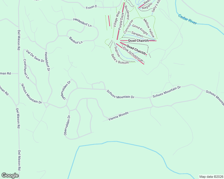 map of restaurants, bars, coffee shops, grocery stores, and more near Josef Strasse Drive in Bellaire