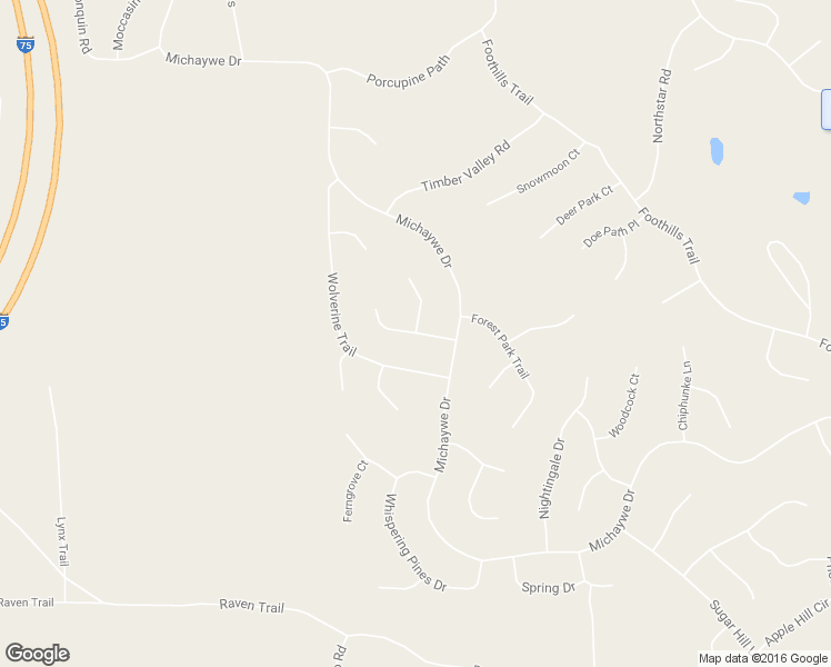 map of restaurants, bars, coffee shops, grocery stores, and more near Snowmass Court in Gaylord