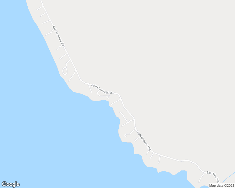 map of restaurants, bars, coffee shops, grocery stores, and more near Bald Mountain Road in Rangeley